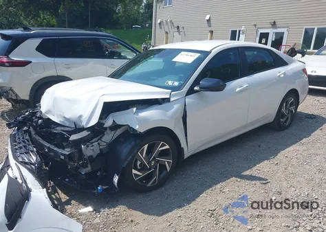 2025 Hyundai Elantra Sel Sport from USA, damaged, VIN KMHLM4DG3SU021190